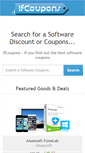 Mobile Screenshot of ifcoupons.com