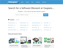 Tablet Screenshot of ifcoupons.com